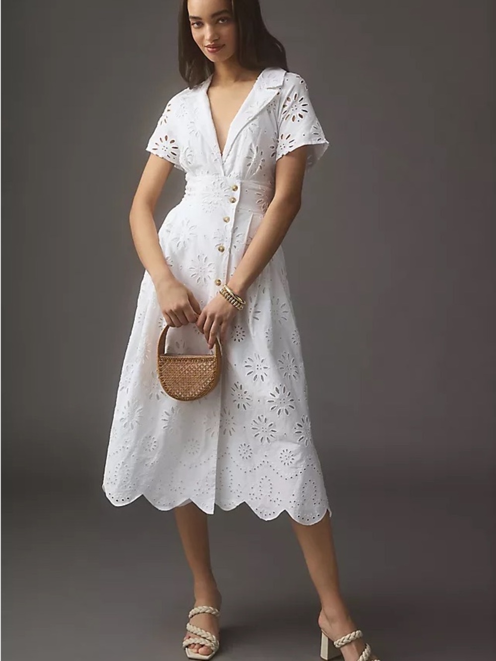 Mave White Dress